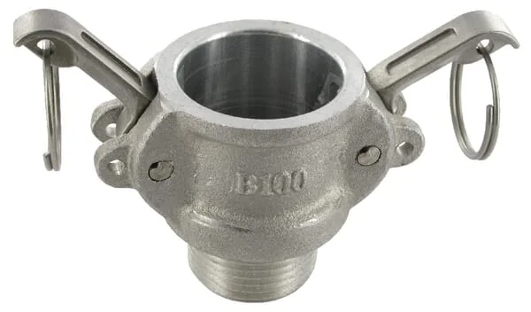Kramp - HCN100BAL025 - Camlock Coupling Type B 1" Male Thread, Aluminum
