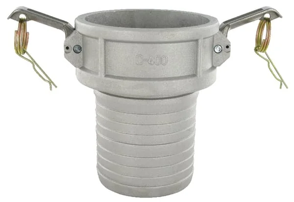 Kramp - HCN100CAL102 - Camlock Type C 4" Hose End, Aluminum