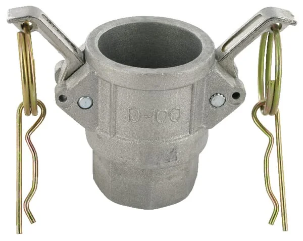 Kramp - HCN100DAL025 - Camlock Type D 1" Female Thread, Aluminum
