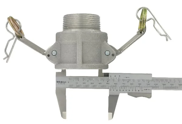 Kramp - HCN100DAL032 - Camlock Type D 1 1/4" Female Thread, Aluminum