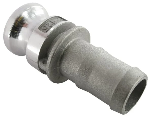 Kramp - HCN100ESS032 - Camlock Type E 1 1/4" Hose End, Stainless Steel
