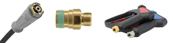Kramp - HD010003041 - Adaptor K-Lock TR22 Male Thread x 3/8" Male Thread, Brass