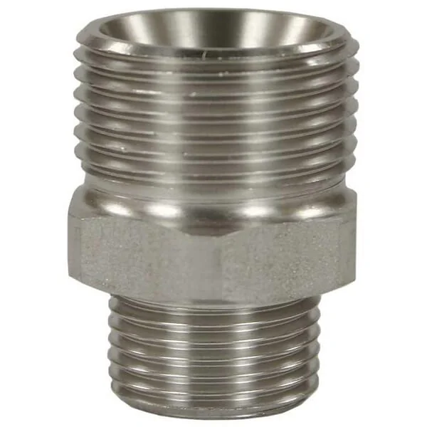 Kramp - HD260227SS - Coupling Nipple SS M22x1.5-1/2"M