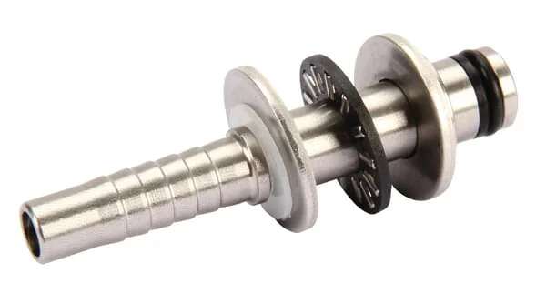 Kramp - HD260261RVS - Press In Nipple Complete Stainless Steel