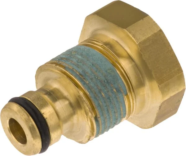 Kramp - HD565685 - Adaptor K-Lock TR-20 Male Thread x 1/4" Female Thread, Brass
