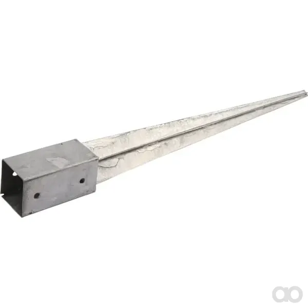 Kramp - HS42730399 - Supporto per pali a incasso FV 71x71x750