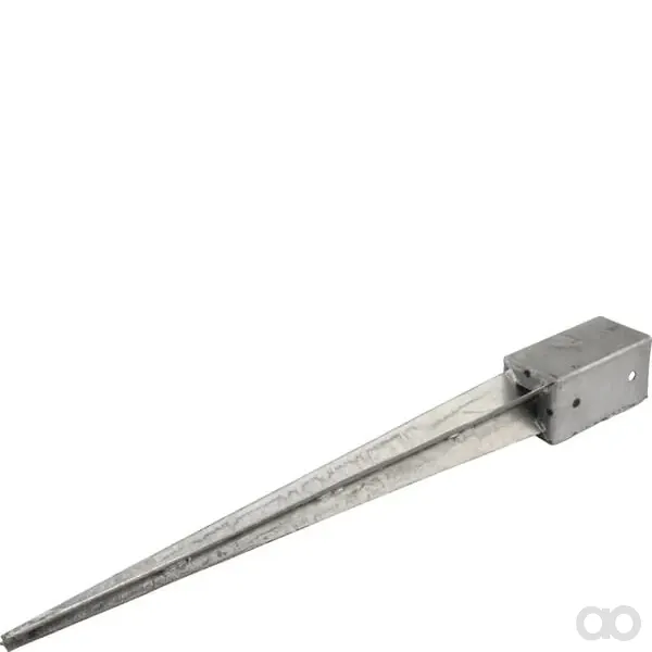 Kramp - HS42730399 - Supporto per pali a incasso FV 71x71x750