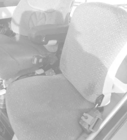 Kramp - I20745KR - Kramp Tractor Seat Cover Standard Black