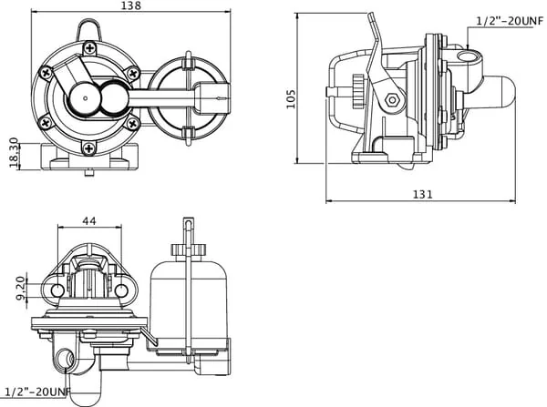 Kramp - K311938KR - Kramp Feed Pump DB
