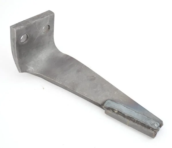 Kramp - KE0923C2 - Power Harrow Tine 2x Carbide Tiles LH, Length 285mm, Suitable For Maschio, Kramp
