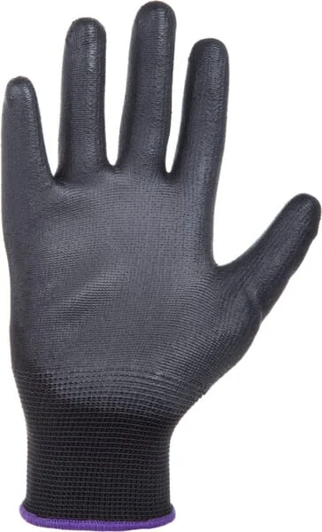 Kramp - KG0100106 - Work Gloves 1.001 6/XS, 3 Pairs, Black, Protect By Kramp