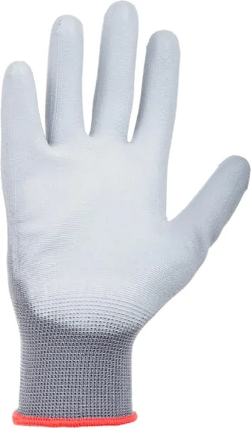 Kramp - KG0100208 - Work Gloves 1.001 8/M, 3 Pairs, Grey, Protect by Kramp