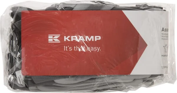 Kramp - KG0100210P012 - Gloves Grey Nylon/Polyester Size 10/XL Protect by Kramp