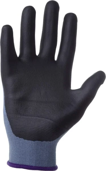 Kramp - KG0100509 - Work Gloves Blue Nylon 24.5cm Long Size 9/L Protect by Kramp