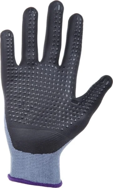 Kramp - KG0100706 - Work Gloves Blue Nylon 21.5cm Long Size 6/XS Protect by Kramp