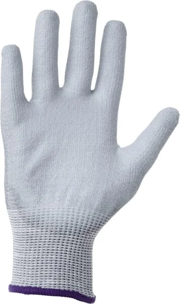 Kramp - KG0200209 - Work Gloves Grey Polycor 24.5 cm Long Size 9/L Protect By Kramp