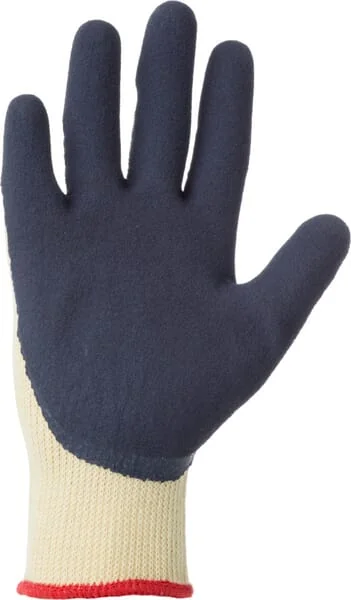 Kramp - KG0300308 - Work Gloves Black Polyester, Long 24 cm, Size 8/M Protect By Kramp