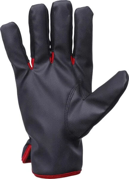 Kramp - KG0600512 - Black-Red Polyurethane/Spandex Work Gloves Size 12/3XL Protect by Kramp