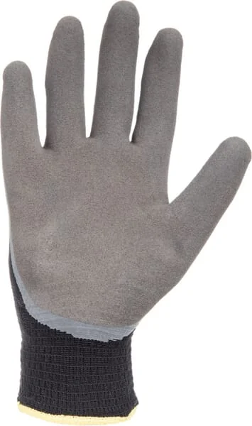 Kramp - KG0600810 - Black Polyester Working Gloves 27.5 cm Long Size 10/XL Protect By Kramp