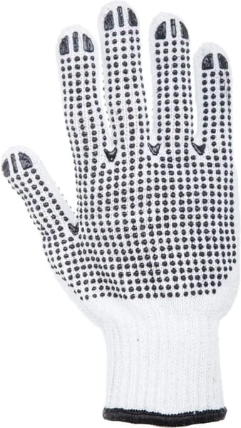 Kramp - KG0700409 - Working Gloves Size 9/L, 2 Pairs, White Protect By Kramp