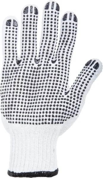 Kramp - KG0700409P002 - Work Gloves, Size 9/L, 2 Pairs, White Protect By Kramp