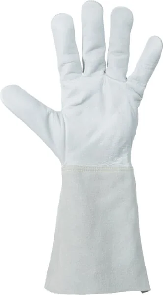 Kramp - KG0800312 - Grey Leather Working Gloves Size 12/3XL Protect By Kramp
