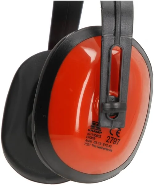 Kramp - KH130002 - Ear Defenders, Multi-Position, Orange SNR:27.6db