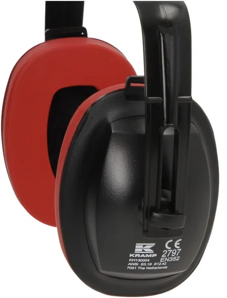 Kramp - KH130004 - Ear Defenders, Multi-Position, Orange SNR:26.1db
