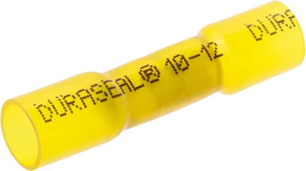 Kramp - KK300306 - Butt Connector, Yellow, 3-6mm² (100x)