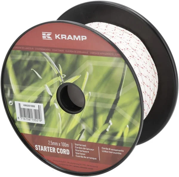 Kramp - KR0251000 - Starter Cord 2.5mm x 100m White