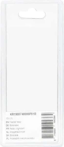 Kramp - KR1900740000P01B - Flasher Relay 12V (1 pcs)
