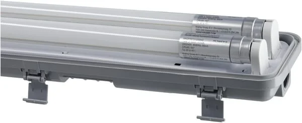 Kramp - KRDPT1200242X840 - LED TL Luminaire With Tube - 2x14W 120cm 4000K