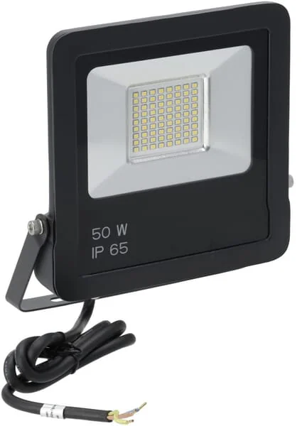 Kramp - KRFL50865BK - LED Floodlight, 50W, 6500K