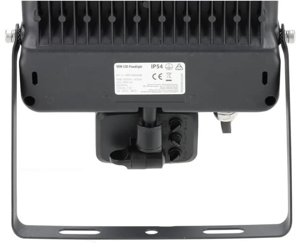 Kramp - KRFL50865SBK - LED Floodlight, 50W, 6500K Sensor