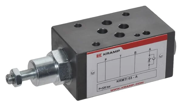 Kramp - KRMTI03A - Kramp Throttle Check Valve NG6