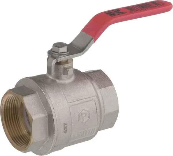 Kramp - KS112FKR - Ball Valve BSP 2x Female 1 1/2" + SS Handle