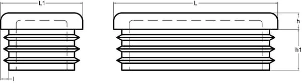 Kramp - KS199225 - Plastic Cap 60x30mm