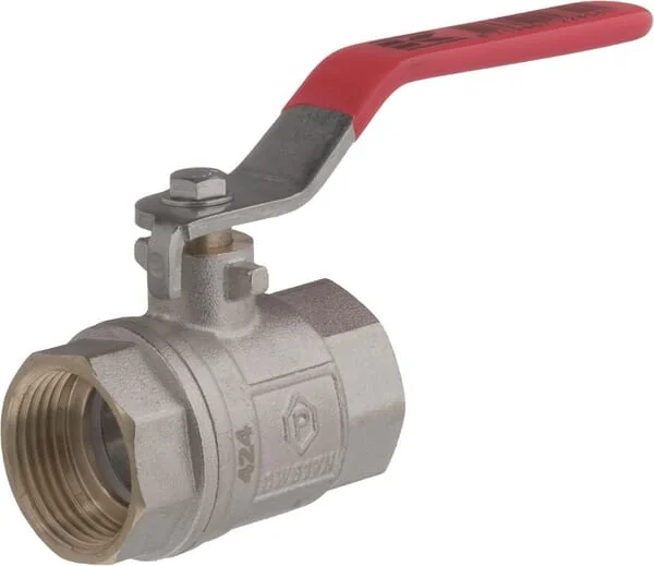 Kramp - KS1FKR - Ball Valve BSP 2x Female 1" + SS Handle