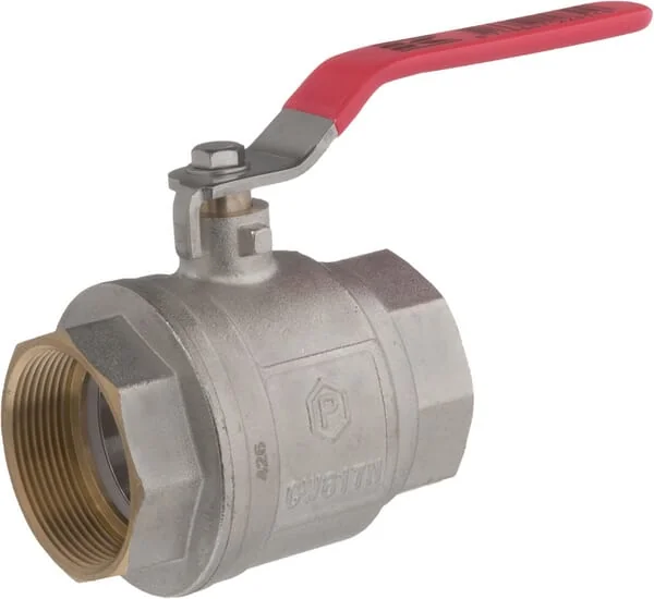 Kramp - KS2FKR - Ball Valve BSP 2x Female 2" + SS Handle