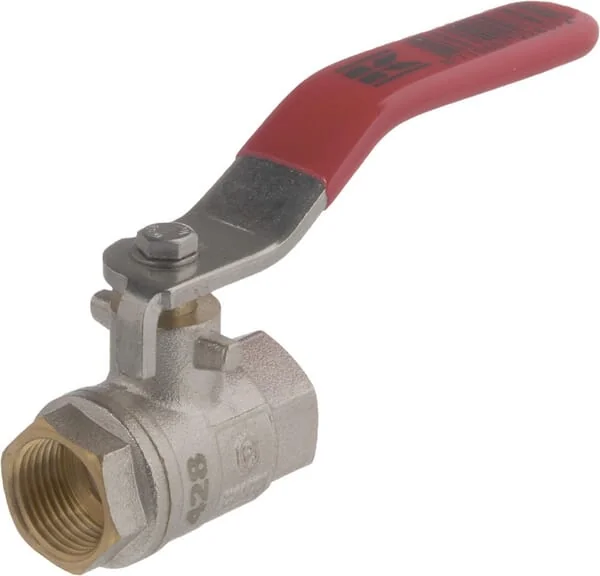 Kramp - KS38FKR - Ball Valve BSP 2x Female 3/8" + SS Handle