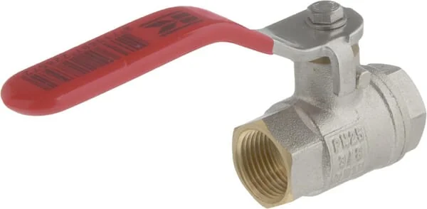 Kramp - KS38FKR - Ball Valve BSP 2x Female 3/8" + SS Handle