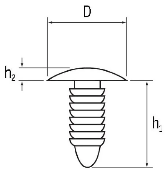 Kramp - KS468831 - Press Stud 10mm