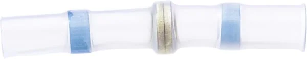 Kramp - KSK301525 - Butt Connector, Blue, 1.5-4mm² 42mm Diameter 4.5mm (10x)