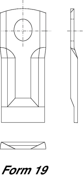 Kramp - KT5611050001KR - Maehmesser Links/Rechts