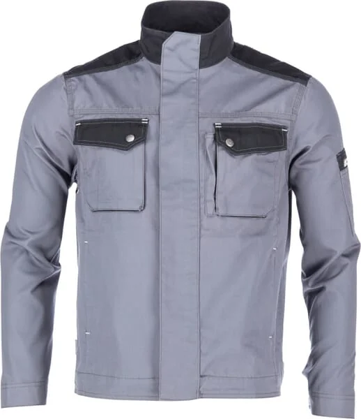Kramp - KW101024090046 - Light Work Jacket, Grey-Black, Size XS, EU:46, Kramp Original