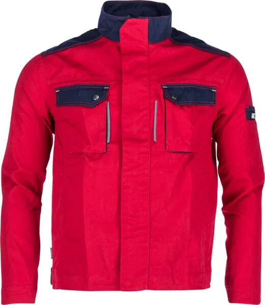 Kramp - KW101030080062 - Work Jacket, Red-Blue, Size 3XL, EU:62, Kramp Original