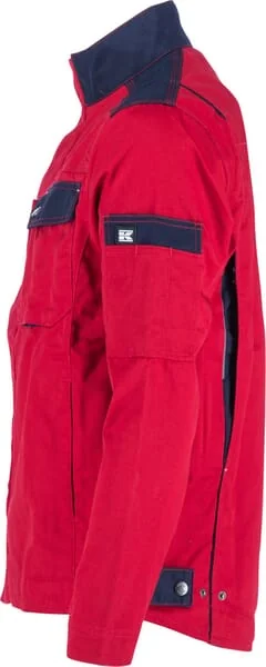 Kramp - KW101030080066 - Work Jacket, Red-Blue, Size 4XL, EU:64-66, Kramp Original