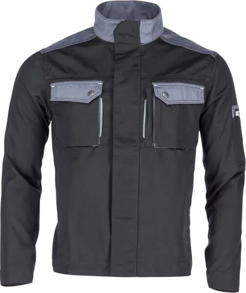 Kramp - KW101030089048 - Work Jacket, Black-Grey, Size S, EU:48, Kramp Original