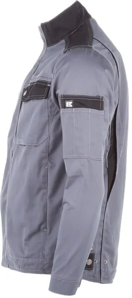 Kramp - KW101030090048 - Work Jacket, Grey-Black, Size S, EU:48, Kramp Original