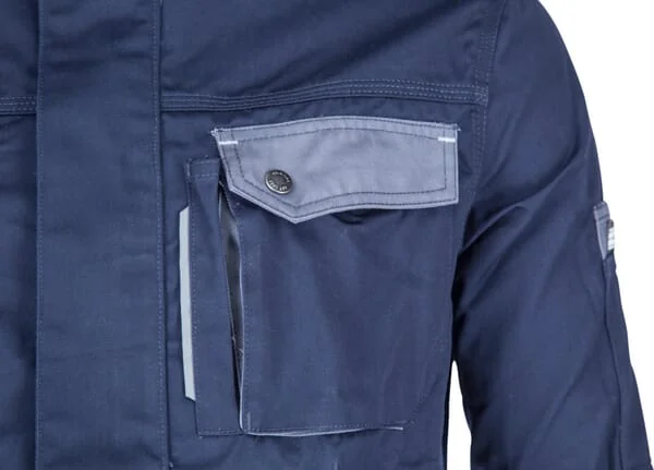 Kramp - KW101030091046 - Work Jacket, Blue-Grey, Size XS, EU:46, Kramp Original